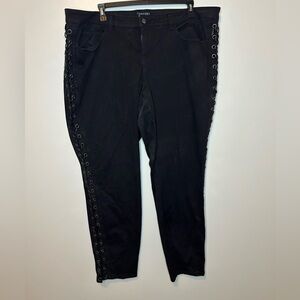 Tripp Lace-Up Denim Jeans